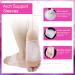 PAGOW 4 Pcs Reusable Gel Arch Support Sleeves - Foot Pain Relief for Plantar Fasciitis and Heel Spurs - Soft Silicone Inserts for Men and Women - White - Buy Online on GoSupps.com