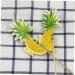 OHPHCALL 10 PCS cake decorations wedding decoration cake toppers hawaiian decor cupcake sticks cupcake topper decorations cupcake pick sticks cupcake picks paper cup 3d props Wooden medium Yellow - Buy Online on GoSupps.com