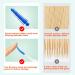 VIKSAUN 200-Piece Interdental Brush & Floss Picks for Oral Dental Care - Orange - Buy Online on GoSupps.com
