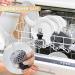 SOUHEILO Cast Iron Cleaning Kit with Upgraded Chainmail Scrubber and Pan Scraper - Medium Black | Dishwasher Safe Skillet Cleaner for Pans, Skillets, Dishes, Pots - Buy Online on GoSupps.com