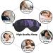 Shop Lavender Bouquet Print Unisex Sleep Eye Mask | Soft Comfort Eye Shade for Travel Yoga & Shift Work - Buy Online on GoSupps.com