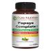 Pure Nutrition Papaya Complete | 120 Caps | Carica Papaya Leaf Extract with Iron, VIT C, VIT A & Folic Acid | Supports Platelet Immunity & Digestion Non-GMO | Gluten-Free 120 Count (Pack of 1)