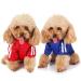 Dog sweater for small dogs dog hoodie pet puppy cat cute cotton warm hoodies coat sweater XL dark blue and red