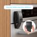 Tenmetre Child-Proof Oven Door Lock - Heat-Resistant No Drilling Safety Lock for Toddlers & Babies - Black - Buy Online on GoSupps.com