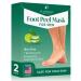 Foot Peel Mask Foot for Men - Mask Dermatologically Tested - Repairs Heels & Removes Dry Dead Skin for Baby Soft Feet - Exfoliating Foot Peel Mask for Dry Cracked Feet Men - 2 pack