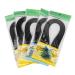 ZJchao Paper Quilling Strips Set  600 Strips DIY Quilling Art Paper 3mm Width Pure Color Origami Paper Hand Craft Decoration Quilling Paper (Black)