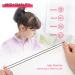 Hanyousheng Hair Bands 1000 Pcs Hair Elastic Bands Black and Clear Small Hair Bands Small Elastic Bands for Hair for Kids Hair Braiding Wedding Hairstyle With Band Removal Hook+2 Hair Braid Tools - Buy Online on GoSupps.com
