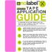 NO LABEL Pink Pre-Cut Kinesiology Tape - 5m Roll for Muscle Recovery | Pink Sports, Medical, Physio Tape - Includes Free Taping Guide Ebook - Buy Online on GoSupps.com