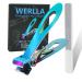 Werlla Toenail Clippers for Thick Nails  Toe Nail Clippers for Women  Long Handle Effortless 17mm Wide Jaw Opening for Men & Seniors  Extra Large Heavy Stainless Steel Nail Clippers with Color Box
