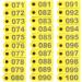 Balacoo 100pcs Sheep & Cattle Ear Tags - Durable Animal Identification & Livestock Number Tags - Buy Online on GoSupps.com