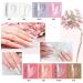 Phoenixy Poly Nail Gel Kit - 8 Colors Extension Set with 36W LED UV Lamp | Manicure Starter Kit for Women - Bahamas Sand Beach - Buy Online on GoSupps.com