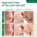 Men's Foot Peel Mask - Dermatologist Tested for Baby Soft Feet - Exfoliating & Repairing Dry Cracked Heels - 2 Pack - Buy Online on GoSupps.com