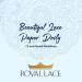 Royal Lace 12-Inch White Round Paper Doilies - Pack of 8 (B23006) - Buy Online on GoSupps.com