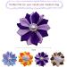JpGdn 12pcs Dog Collar Bows Flowers with Fake Pearls Collar Charms Bow for Small and Medium Puppy Doggies Cats Pet Wedding Birthday Party Festival Slides Detachable Attachment Grooming Accessories Size: 5cm - Buy Online on GoSupps.com