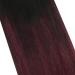 Shop Moresoo Tape Extensions - Real Hair Invisible Seamless Balayage #1B/99J 45cm 20pcs/50g - Premium Quality Hair Tapes - Buy Online on GoSupps.com