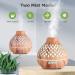 Czemo 400ml Aroma Diffuser - Ultrasonic Humidifier & Fragrance Lamp with Remote Control | 14 LED Colors for Yoga Office & Bedroom - Buy Online on GoSupps.com