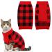 Katzinst dog sweater Christmas sweater dog dog sweater fleece dog sweater Christmas with a styles dog sweater medium -sized dogs for Chenery Malteser Jack Russell red black M m black