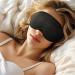 Premium 3D Contoured Sleep Mask for Men & Women | Comfortable Eye Mask for Side Sleepers - International Shipping - Buy Online on GoSupps.com