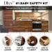 21 Magnetic Cabinet Locks 3 Keys  Child Safety 61-Piece Kit  Magnet Locks with New Upgraded Adhesive  Easy Installation  No-Drill Baby Proofing Locks to Childproof Cabinets & Drawers 21 Locks + 3 Keys 61.0 - Buy Online on GoSupps.com