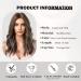 HAIRCUBE Brown Curly Synthetic Wig with Blonde Highlights for Women - Buy Online on GoSupps.com
