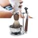 Deluxe Men's Shaving Kit - Pure Badger Hair Brush Mach 3 Razor & Bowl - Perfect Gift for Birthdays & Christmas - Buy Online on GoSupps.com