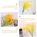VINTORKY 4pcs 7 Simulated rice plants decor botanical decor artificial wheat ears Wheat Ear for Home wheat sheaves for natural home decor Creative Wheat Ear grain of wheat plastic wedding - Buy Online on GoSupps.com