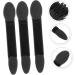 BIUDECO 50pcs Eye Shadow Applicator Professional Blending Dual Sided Eyeshadow Brush Kit Miss Disposable Set Size 2 Black - Buy Online on GoSupps.com