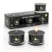 Candles Gifts for Women | Scented Candles Gift Set for Anxiety | 3 Scented Sleep Candles | Relaxation Gifts for Women/Men (Starry Night) Black