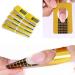 100 Pcs Self-Adhesive Nail Forms for Gel Builder | Nail Extension Stickers for Acrylic, UV & Poly Gel Nail Art - Salon & DIY - Buy Online on GoSupps.com