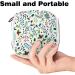 GIAPB Sanitary Napkin Storage Bag | Period Tampon Makeup Pad Pouch | Christmas Flowers & Leaf Color2586 - Buy Online on GoSupps.com