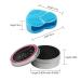 Vtrem Heart Shaped Makeup Brush Cleaner Pad & Sponge Dual Use Silicone Tool for Easy Brush Cleaning (Blue - Buy Online on GoSupps.com