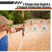 Adjustable 3 Straps Arm Guard & 3 Finger Glove Set for Archery | Non-Slip Protective Accessories for Adult Recurve Long Bow Hunting - Brown - Buy Online on GoSupps.com