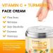 Turmeric Vitamin C Face Cream Turmeric Face Cream Vitamin C Face Moisturiser Brightening Face Cream For Moisturiser to Nourish Skin Smooth Lines & Boost Glow Day And Night For All Skin Types - Buy Online on GoSupps.com