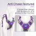 Thinkpet Anti Zug Dog Harness - Adjustable Reflective Breathable XL (Purple) | Easy Control with Handle No Choking Design - 1 Pack - Buy Online on GoSupps.com