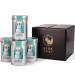 Nuclear Energy Happy Birthday Set - Birthday Gift idea for men and women - Hearty nuts piquant nut mix and sweet fruits - including gift set packaging content: 4x 60g