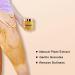 Seed Spring 24K Gold & Sugar Body Scrub - Exfoliating, Moisturizing, Deep Cleansing - 10 oz - Buy Online on GoSupps.com
