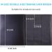432 Pocket JIQEZNL Card Binder | Upgraded Trading Card Binder for MTG, TCG, Sports, and Collectibles - Black - Buy Online on GoSupps.com