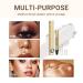 Buy Glitter Eyeshadow Stick & Blending Brush - Long-Lasting Cream Eye Shadow Sticks for Crease-Free Natural & Shimmer Makeup - International Shipping Available - Buy Online on GoSupps.com