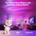 Fulls Starehild Posor - LED Galaxy Projector with Timer & Remote Control for Kids | Northern Lights Night Light for Bedroom D cor & Gifts | Pink - Buy Online on GoSupps.com