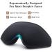 Buy 3D Blackout Sleep Masks - Extra Soft Sensation-Free Unisex Eye Mask for Ultimate Comfort | Tranquil Choice - Buy Online on GoSupps.com
