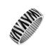 Magnetix wellness flexi magnet lighting tape zebra-design i magnetic jewelry animal print high glossy I always fits even with swollen wrists