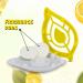 HOVUK Trash Can Freshener - Lemon Odor Remover & Air Freshener for Kitchen Waste Buckets (4 Pieces) - Self-Adhesive Swing Pedal Air Dent - Buy Online on GoSupps.com