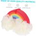 MERRYHAPY 1pc Rainbow Bath Ball Soft Bath Sponges Newborn Bath Shower Exfoliating Sponge Bath Loofah Sponge Tub for Newborn Bath Scrubber Absorbent Sponge Dog Treat Jar Shower Pouf - Buy Online on GoSupps.com