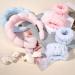 Leezmark 6 PCS Face Wash & Spa Headband Wristband Set - Pink & Light Blue | Makeup & Skincare Headbands for Washing Face - Buy Online on GoSupps.com