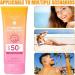 GkgWuxf Waterproof Sunscreen Daily 50 Sunscreen180ml Waterproof Body Sunscreen for Swimming Summer Activities Sunbathing - Buy Online on GoSupps.com