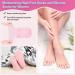 Foot Peel Mask Skin So Soft Foot Mask DYKOOK 1 Pair of Silicone Moisturising Socks Feet Hard Skin Remover Foot Care Footmask Socks Foot Spa Socks for Dry Feet Hard Skin Cracked Heel Dry Skin(S) - Buy Online on GoSupps.com