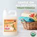 Rebel Green Baby Laundry Detergent - Organic, Hypoallergenic, 64 Loads for Sensitive Skin - Buy Online on GoSupps.com