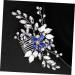 Housoutil 1pc Tiara Bridal Hair Comb Combs for Women Hair Barrettes for Women Hair Comb for Bride Comb for Bridal Bride Comb Alloy Comb Headgear Manual Accessories Banquet - Buy Online on GoSupps.com