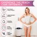 Peach Care Collapsible Sitz Bath Seat & Yoni Steam Herbs - Over Toilet Vaginal Bowl Steamer for Hemorrhoids & Postpartum Care - White Pink & Black - Buy Online on GoSupps.com