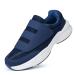 Ortho+rest Men Diabetic Walking Shoes Swollen Feet Shoe with Adjustable Closure 7 Navy